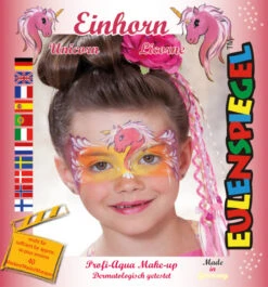 Eulenspiegel Motiv-Set Einhorn Kinderschminkset