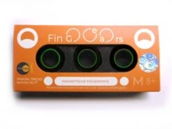 Fingears Spinner M Schwarz/ Grün Die Magnetischen Fingerringe