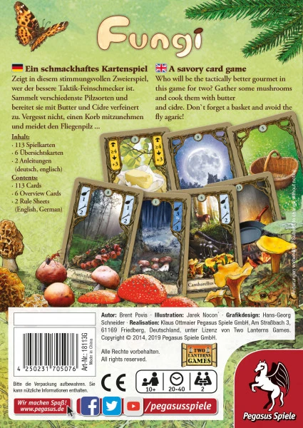 Pegasus Spiele Kartenspiel Fungi – Bild 2
