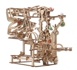 Ugears Modellbausatz Murmel-Kettenbahn