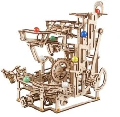 Ugears Modellbausatz Murmelbahn Mit Stufenwinde