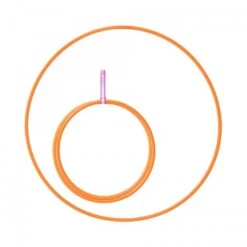 Perfect Hoop 100cm X 20mm - UV Orange