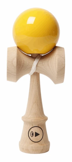 Kendama Play X Gelb Glossy Buche/Buche Gelb