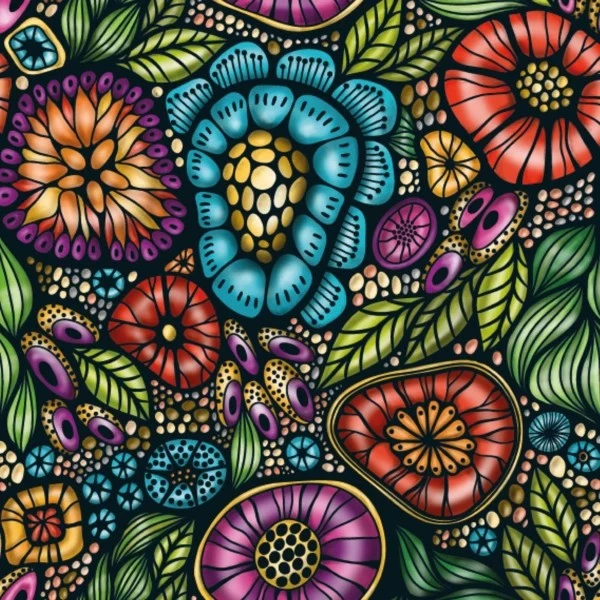 Curiosi Q-Puzzle LIFE 02 Bunte Blumen – Bild 2