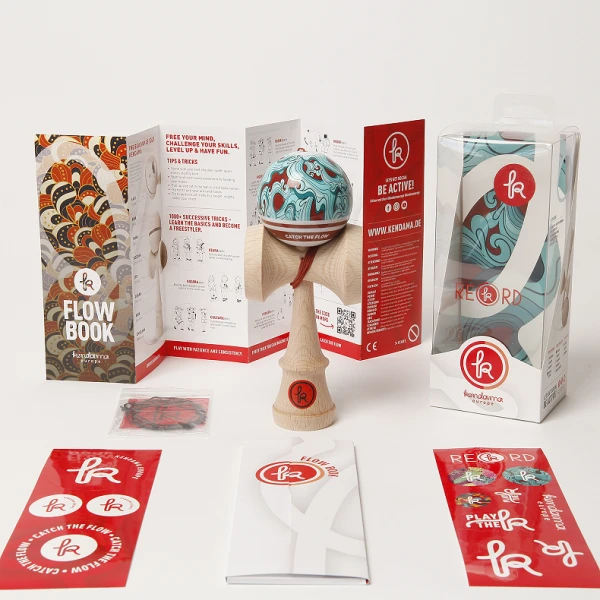 Kendama Record+ Bloody Ocean Grippy Buche /Buche – Bild 5