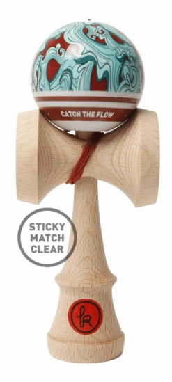 Kendama Record+ Bloody Ocean Match Clear Buche /Buche