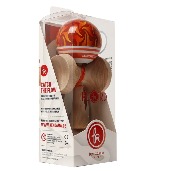 Kendama Record+ Wildfire Match Clear Buche /Buche – Bild 5