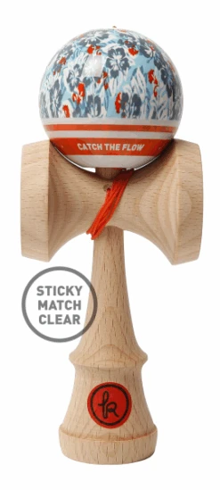 Kendama Record+ Aloha Match Clear Buche /Buche