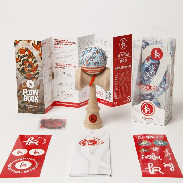 Kendama Record+ Aloha Grippy Buche /Buche – Bild 5