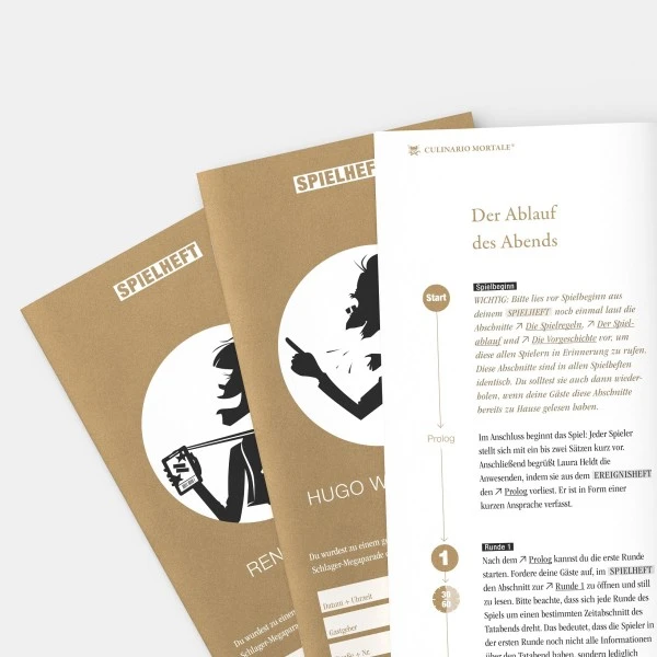 Culinario Mortale Dinner-Spiel Ihr Herz Schlug Schlager – Bild 3