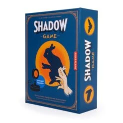 Kikkerland Gesellschaftsspiel Shadow Game Schattenspiel-Set