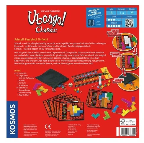 Kosmos Gesellschaftsspiel Ubongo! Classic – Bild 2