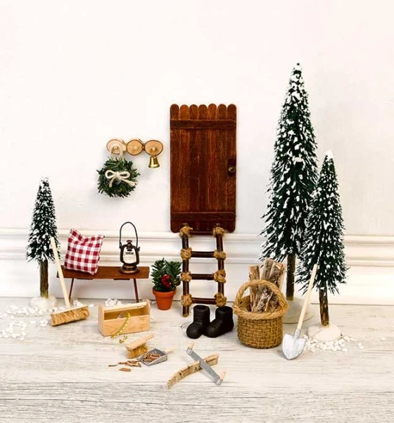 TOPP Verlag Weihnachtliche Wichteltüren Süße Bastelprojekte Und Tipps Für Den Wichtelalltag, – Bild 3