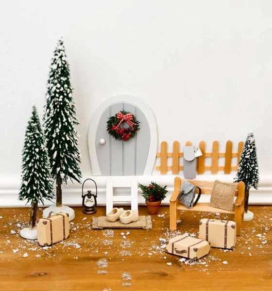 TOPP Verlag Weihnachtliche Wichteltüren Süße Bastelprojekte Und Tipps Für Den Wichtelalltag, – Bild 4