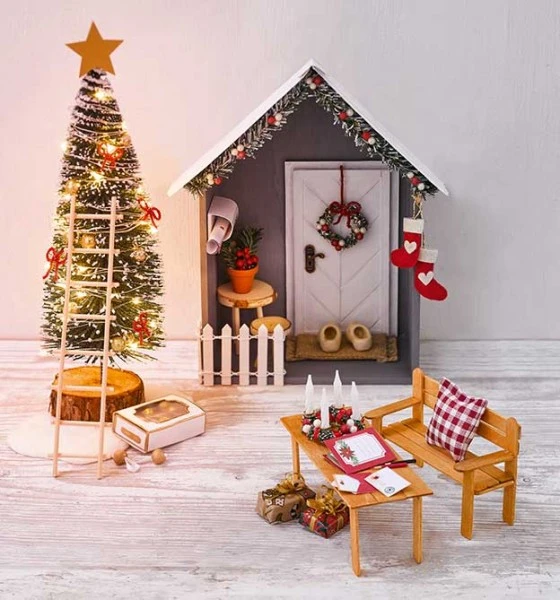 TOPP Verlag Weihnachtliche Wichteltüren Süße Bastelprojekte Und Tipps Für Den Wichtelalltag, – Bild 5